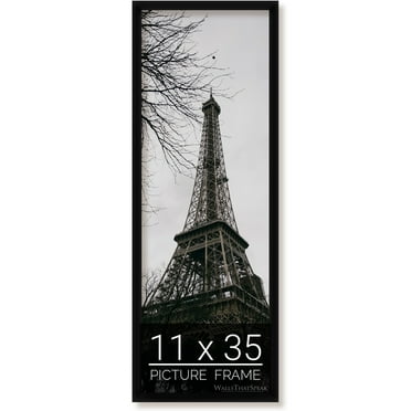 11x35 Black Picture Frame for Puzzles Posters Photos or Artwork