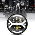 thumbnail image 5 of Motorcycle Headlight,5.75 Inch With /turn Ip67 Waterproof Headlamp With 5-3/4 5.75 Inch Ip67 Car Headlamp /turn Beam Round Led, 5 of 7