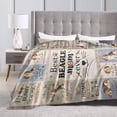 thumbnail image 6 of Beagle Lover Blanket Gift Cute Beagle Dog Pattern Throw Blanket Cozy Soft Home Decor Gift for Women Dog Moms Pet Lovers 80x60, 6 of 6