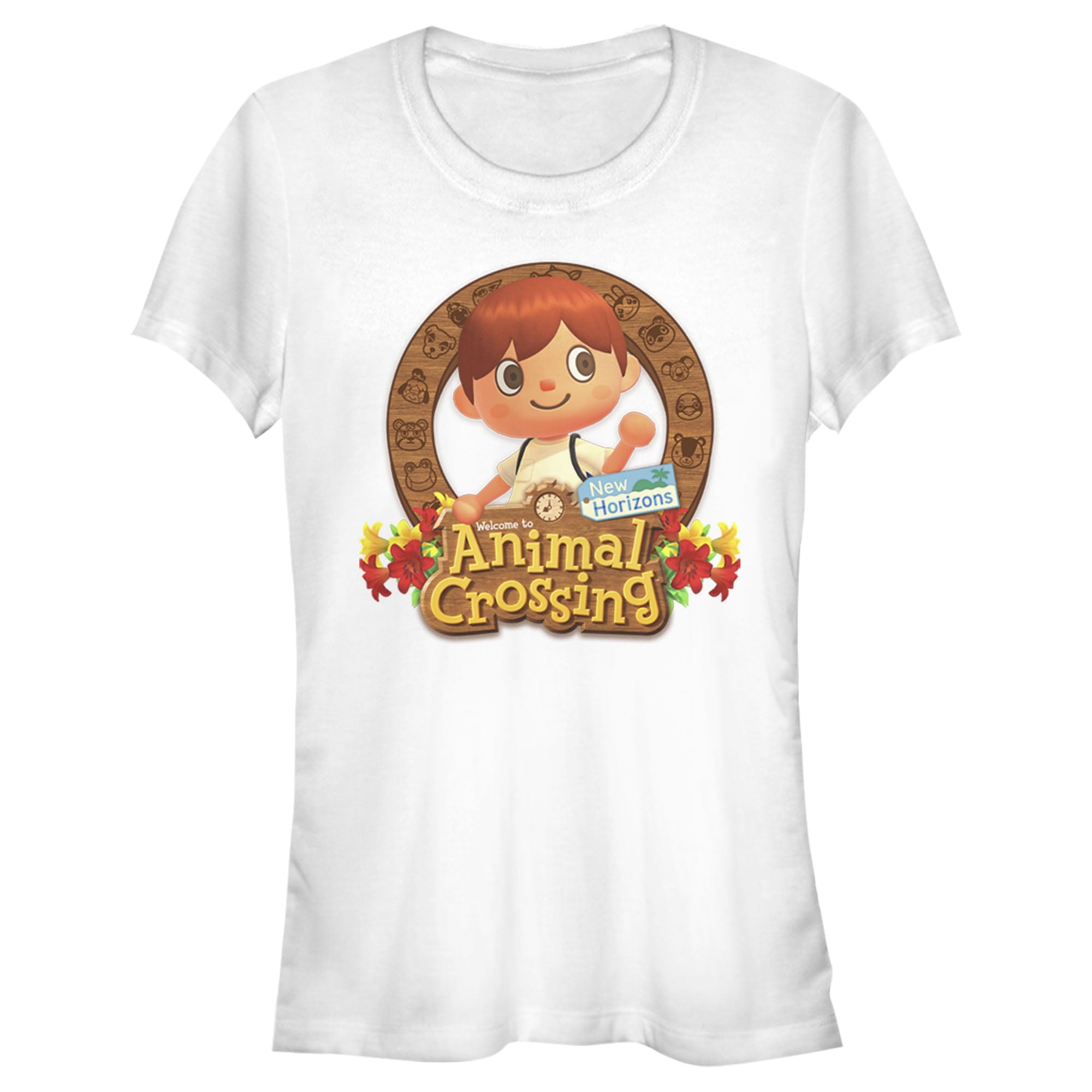 Download Nintendo Junior S Nintendo Animal Crossing New Horizons Frame T Shirt Walmart Com Walmart Com