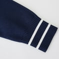 thumbnail image 6 of EnJoCho Boys Girls V Neck Cardigan Sweater Kids Button Down Knit School 𝖴niform Soft Cotton Warm Knitted Outerwear Pocket Cozy Pullover Fall Winter Wear Layering Piece, 6 of 9