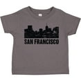 thumbnail image 3 of Inktastic San Francisco Skyline with Grunge Boys or Girls Toddler T-Shirt, 3 of 5