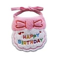 thumbnail image 1 of Bearachild Suministros de fiesta de cumpleaños para perros y gatos, larga vida útil, regalos únicos para mascotas, celebración, cumpleaños de Kits de decoración para fiestas Rosa 6 pulgadas, 1 of 6