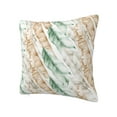 thumbnail image 2 of YFYANG Square Decorative Throw Pillow Case (Without Pillow Insert), Watercolor Banana Leaf Texture Bedroom Sofa Car Cushion Cover, 22"x22", 2 of 9