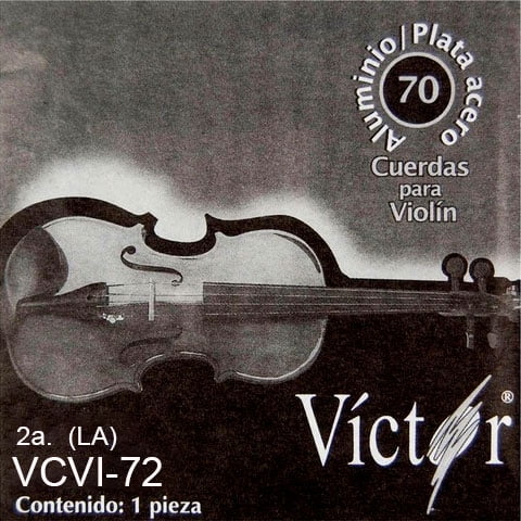 VICTOR CUERDA P/VIOLIN ACERO 2 VICTOR 72