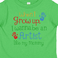 thumbnail image 4 of Inktastic Artist Like Mommy Boys or Girls Toddler T-Shirt, 4 of 5