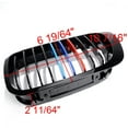 thumbnail image 2 of Glossy Black M-Color Kidney Grille Fit 1999-2002 BMW E46 2-Door 318is 323is 328is 318i 323i 328i 328Ci 323Ci 325Ci 330Ci, 2 of 8