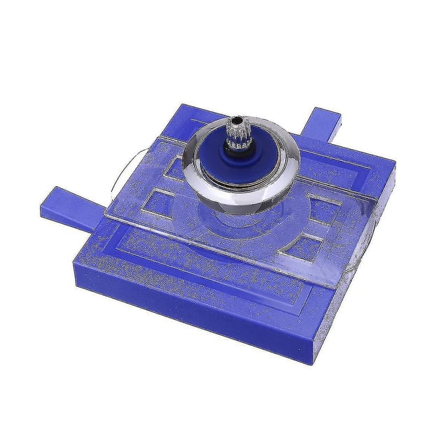Giroscopio flotante con levitación magnética y peonza suspendida con forma de ovni mágico