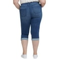 thumbnail image 2 of NYDJ womens  Plus Marilyn Blue Ridge Crop Jean, 18W, Blue, 2 of 3