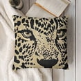thumbnail image 3 of YINGXI Animal Skin Throw Pillow Cover Animal Pillow CaseDecorative Cotton Linen Square Cushion for Home Couch Bed 20x20in, 3 of 5
