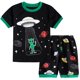 thumbnail image 2 of Conjunto de pijama de dibujos animados para niños, pijamas de algodón de manga corta de verano, pijamas de 2-10 años Afortunado Sencillez, 2 of 2