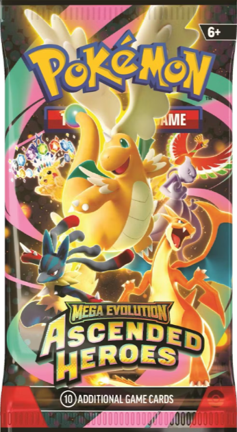 Pokemon TCG: Mega Evolution - Ascended Heroes Booster Bundle! (QTY 2)