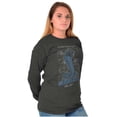 thumbnail image 3 of Shelby Cobra Daytona Car Blueprints Long Sleeve TShirt Men Women Brisco Brands S, 3 of 5