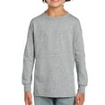 thumbnail image 2 of Gildan Boy's Undershirts, 4 Pack Ultra Cotton Long Sleeve T-Shirt, Sizes S - XL, 2 of 6