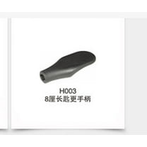 LULULION 4Pcs Office Chair Armrest Black Plastic Replacement Parts Enhanced Comfort for Home Use