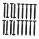 thumbnail image 2 of Sujetadores Clavos para paneles Herrajes profesionales resistentes a la oxidación Clavos para paneles ciegos 18 piezas, 2 of 9