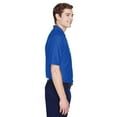 thumbnail image 3 of UltraClub Men's Cool & Dry Elite Tonal Stripe Performance Polo - COBALT - XL, 3 of 3