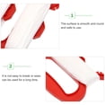 thumbnail image 4 of QJUHUNG Kite String Outdoor Accessories Small Reel Plastic Spool Feet Handheld Wire Board 8 Pcs Red, 4 of 6