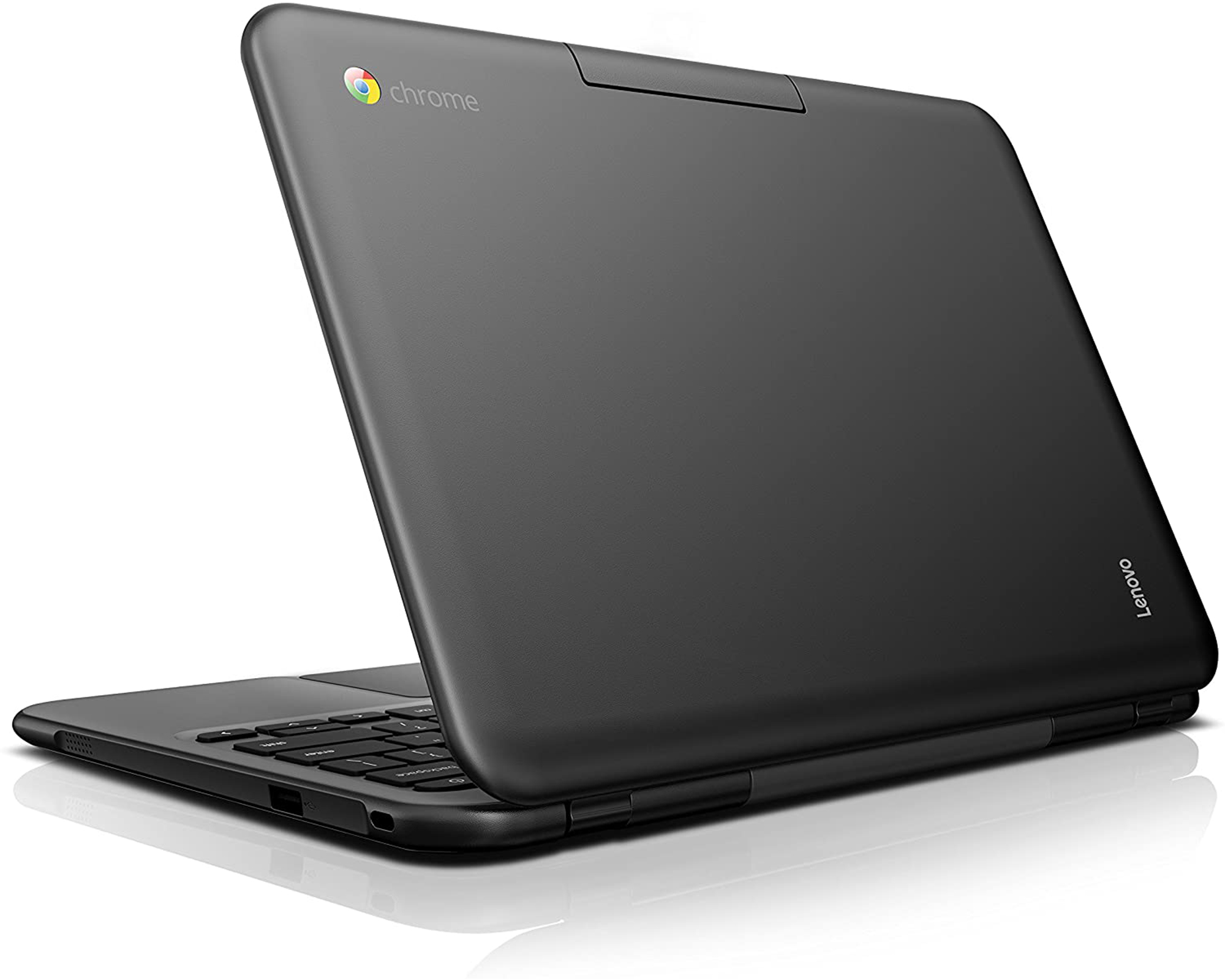 Used Lenovo N22 Series Chromebook 11.6-Inch (2GB RAM, 16GB HDD, Intel Celeron 1.60GHz) - image 4 of 10