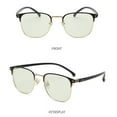 thumbnail image 4 of Flat Lens Anti Blue Light Glasses Photochromic Discoloration Lightweight PC and Metal Frame Eye Protection Glasses and, 4 of 5