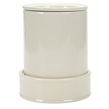 Contemporary Serving Dishes - 6.5” Ceramic Hot Cold Duo Dipper 2 Dish Culinary Dip Serving Container