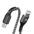 thumbnail image 2 of Cable TIPO-C a Lightning Argom Tech 1.82 m Negro, 2 of 4