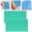Green/10Pcs/8.66"x12.2", variant on Aoyunhp 10Pcs Single Sheet Folder,Clear Plastic Zip File Folder,PP Plastic L Shaped Clip Student Test Paper Colored File Folder,Blue,8.66"x12.2"