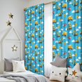 thumbnail image 5 of Blackout Kids Curtains,Excavator and Helicopter Blue Pattern Children's Insulated Curtains Set Of 2,Bedroom Essentials,Toddler Room Decor 52"x84", 5 of 5