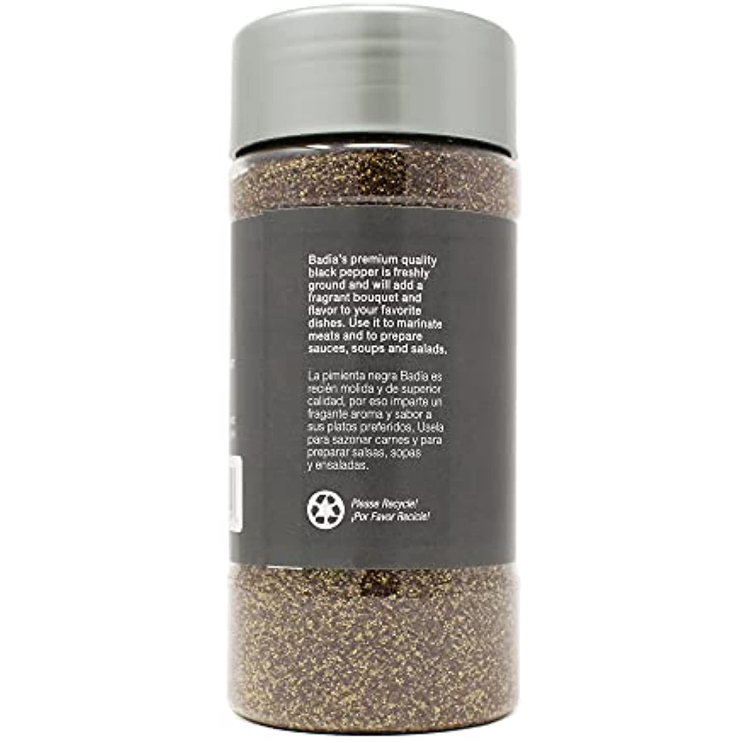 Badia Black Pepper Ground, 7 Ounce (Pack Of 12)