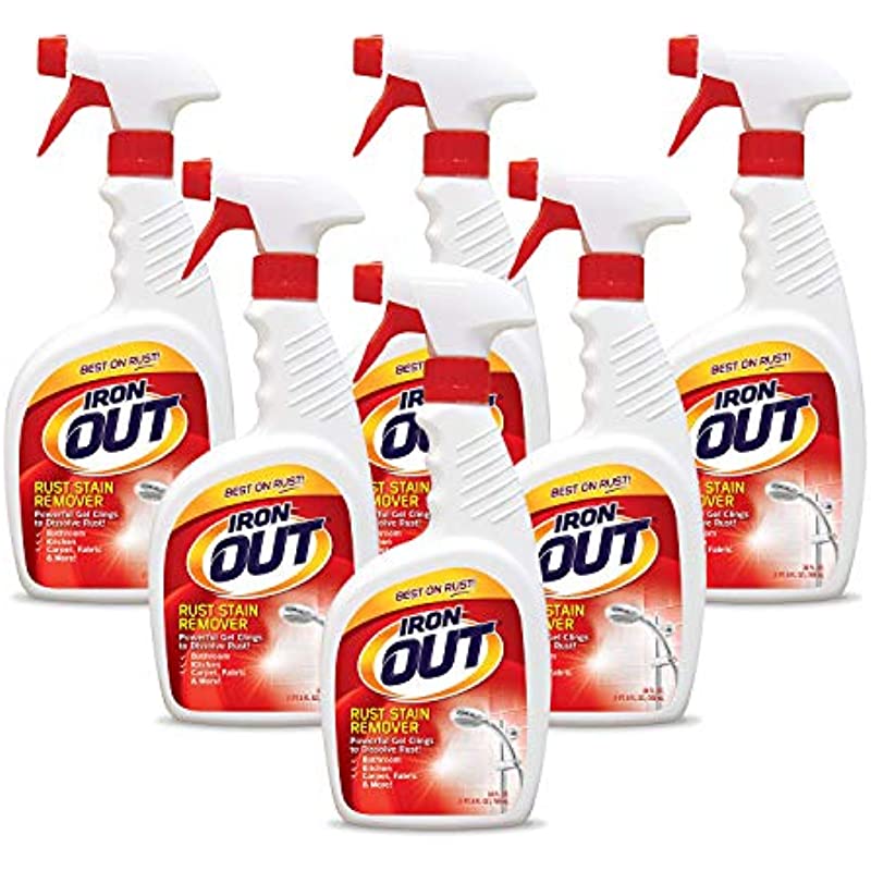 Iron OUT Spray Gel Rust Stain Remover, Remove and Prevent Rust Stains