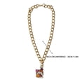 thumbnail image 3 of Halloween Pet Charm Necklace Collar, Cute HalloweenâElement Pendant Decorative Gold Chain Necklace, Pet Accessory for Cats & Small Dogs Halloween Party Dressâup, 3 of 6
