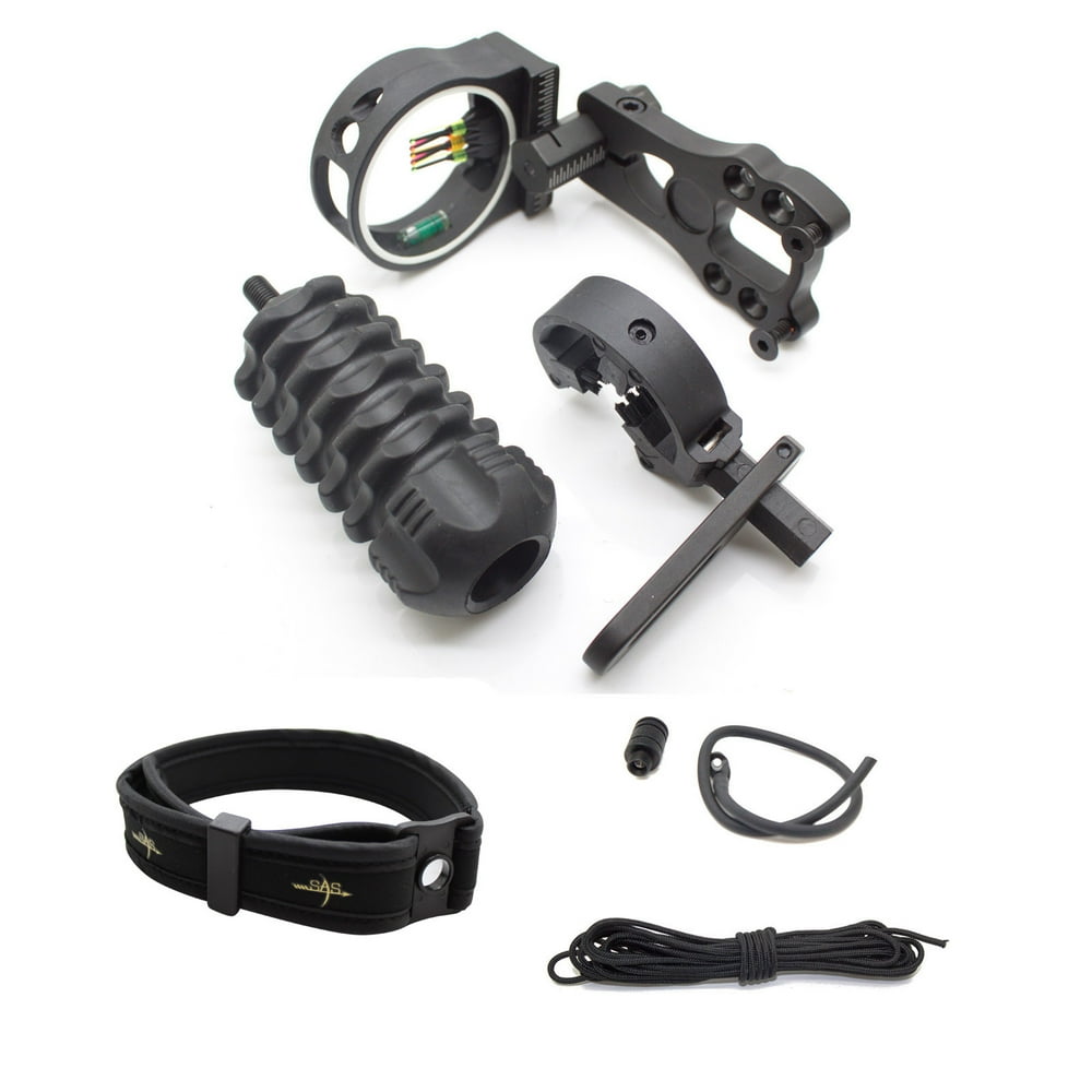 SAS Archery Bow Accessories Starter Combo Black