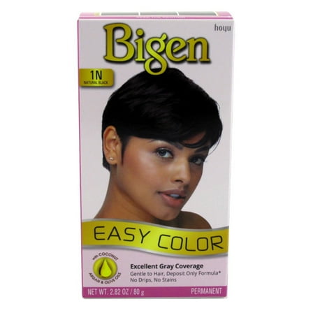 Bigen Easy Color #1N Natural Black Kit (Pack of 2)