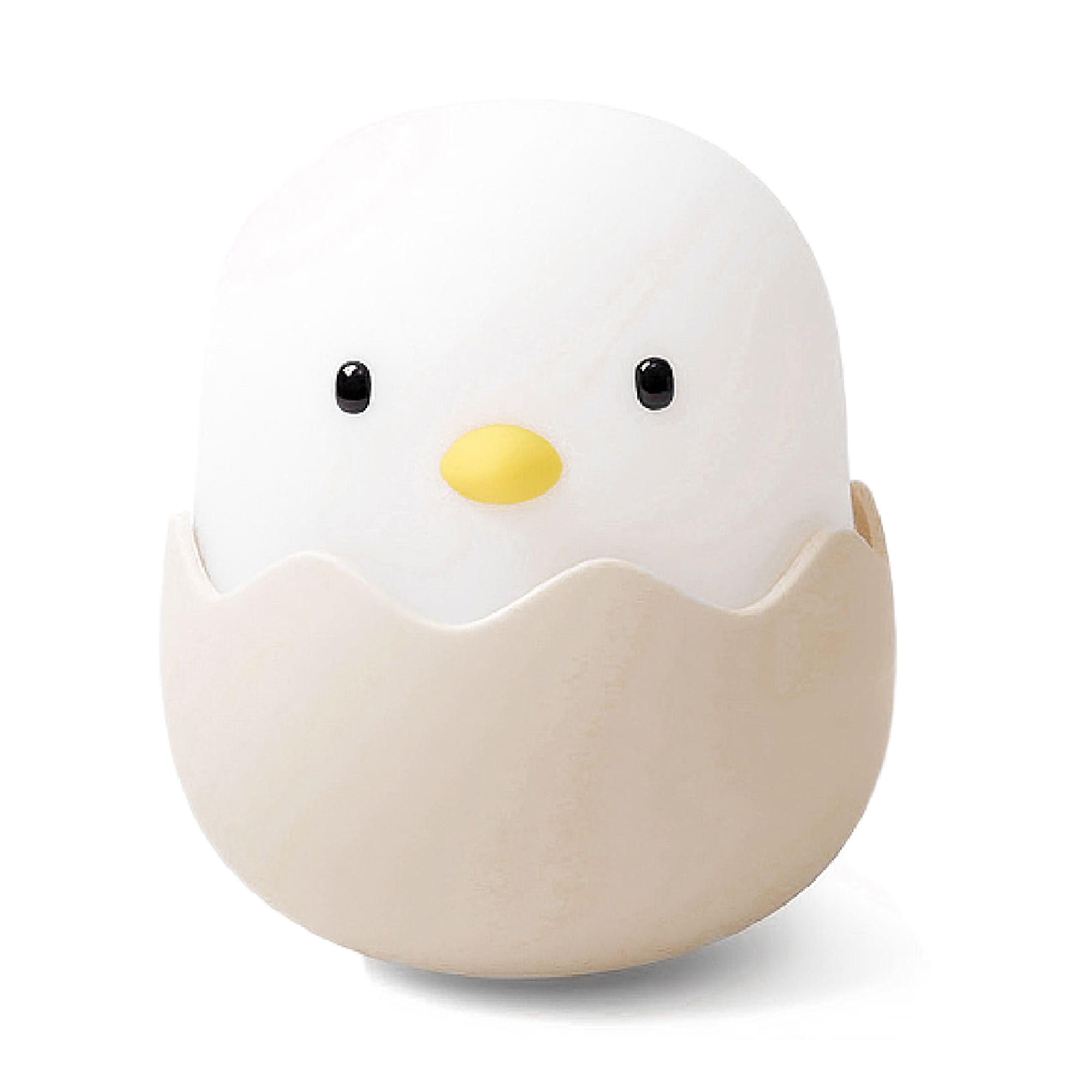 AZALCO Cute Silicon Tumbler Egg Shell Chick Night lamp Tap Control Lamp for ady Kid Baby Bedroom and Nursery Room
