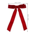 thumbnail image 2 of YSNOOWE 2Ud Clips Con De Tela Y Rojo Oscuro Para Peinados En Bodas Y Eventos, 2 of 6