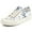 Floral Blue #A, variant on Womens Canvas Shoes Low Tops Lace up Fashion Sneakers for Walking Tennis