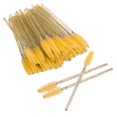 thumbnail image 3 of Disposable Non- Disposable Eyebrow Brush,  Disposable Eyelash Brush, For Makeup Practice Salon Home Yellow, 3 of 8