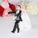 thumbnail image 2 of BEMS-1 Elegantes adornos para tartas de novia y novio, decoraciones de boda,, 2 of 5