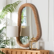 bali & pari Ulrica Boho Mirror, Honey
