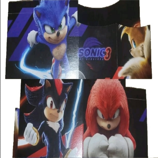 Sonic 3 Movie Popcorn Bucket Party Bundle - Walmart Business Supplies