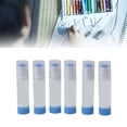 thumbnail image 1 of Palos De Pintura Para Témperas, 6 Piezas Para Niños Twistable De Secado Rápido Dibujo Pastel Palos Lavables Crayon Paint Sticks Bulk Toddler Classroom Art Suministros De Pintura, 1 of 7