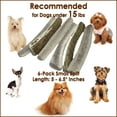 thumbnail image 5 of Deluxe Naturals 6-Pack Small Split Elk Antler Dog Chews, Naturally Shed A-Grade Elk Antler Treat for Toy and Small Dogs (Up to 15 lbs), 5 of 11