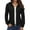 Black, variant on Oplxuo Zip Up Hoodies for Women Long Sleeve Basic Sweatshirts Jacket 2025 Fall Winter Hooded Outerwear with Pockets