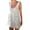 White, variant on Riforla Women's Sleeveless Design Solid Color Loose Casual Romper Jumpsuits for Women Black XS