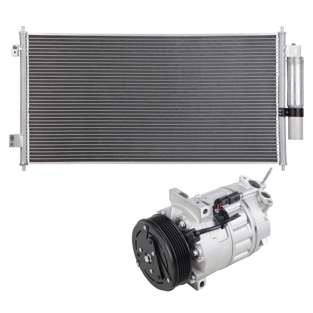 For Nissan Sentra 2.0L 2007-2012 OEM AC Compressor w/A/C Condenser & Drier BuyAutoParts 60-85292RU New 