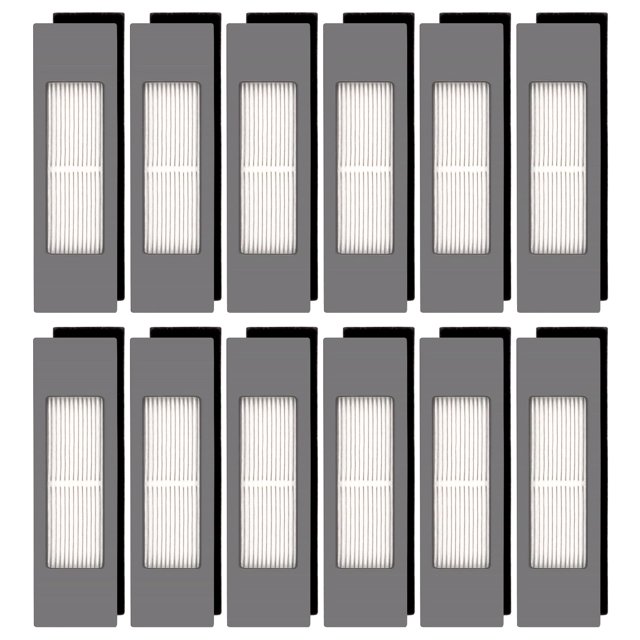 Kit de filtros HEPA de 12 piezas para Ecovacs DEEBOT OZMO N10 N10 Plus