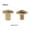 6mm-Golden, variant on 10 Pairs Metal Chicago Screw Post Leather Screw Nail Rivet Button Solid Belt Screw for DIY Leather Decoration