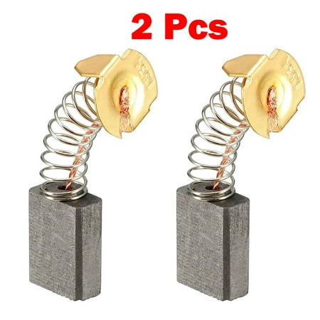 

2 Pcs Carbon Brushes for Electric Motors 16mm x 13mm x 6mm Replacement Part