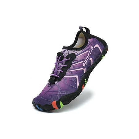 

Difumos Men&women Comfortable Elastic Band Wading Shoes Flat Heels Barefoot Swimming Wear Resistant Closed Toe Casual
