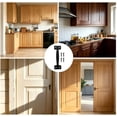 thumbnail image 4 of 6-1/2 in. Utility Door Pull, Black, 4 of 8